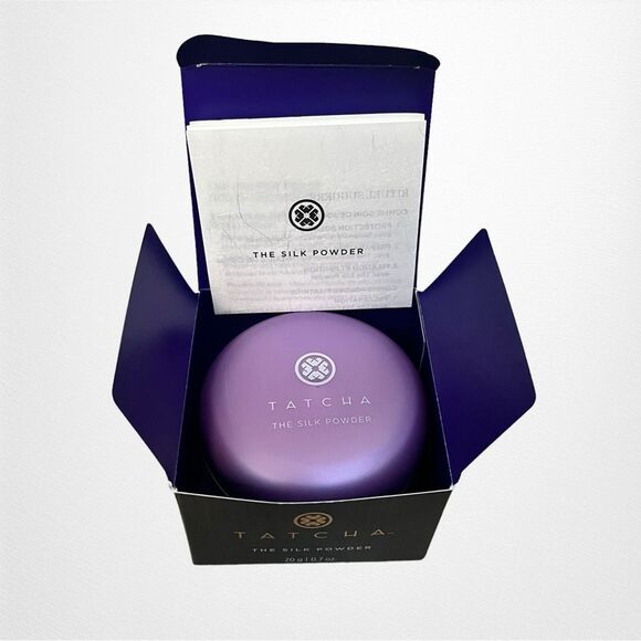 New TATCHA THE SILK POWDER Protective Setting Powder 0.7 oz. - Picture 2 of 5
